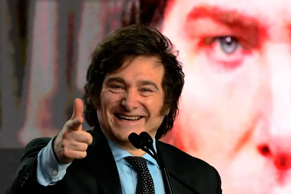 Javier Milei, candiato a presidente por la Libertad Avanza