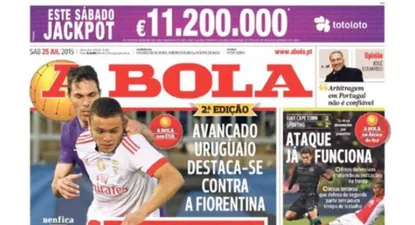 La tapa de A Bola destaca a Jonathan