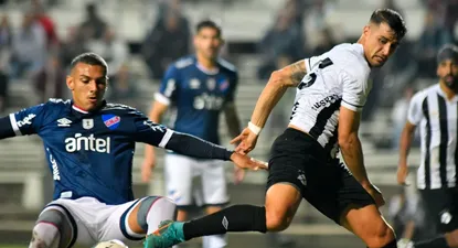 Fagúndez ingresó en el segundo tiempo contra Wanderers