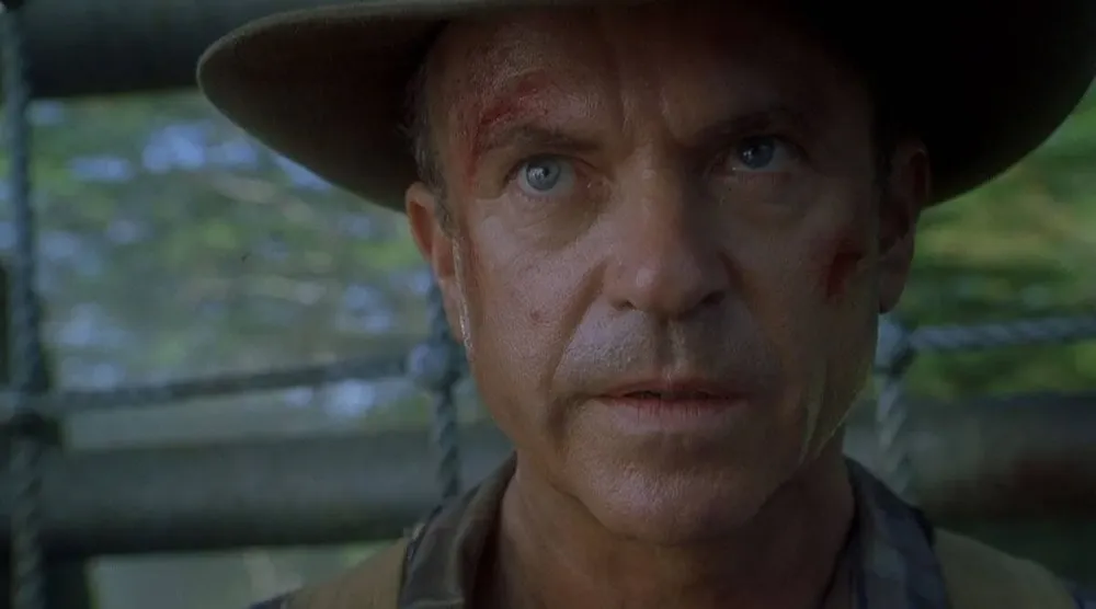 Sam Neil en Jurassic Park