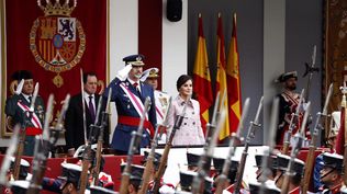 El Rey Felipe VI preside el Día de las Fuerzas Armadas junto a la Reina Letizia&nbsp;