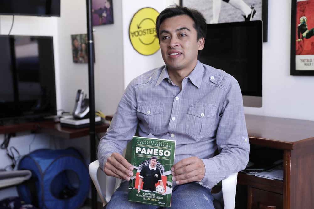 El escritor colombiano Felipe Valderrama