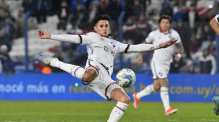 Ruben Bentancourt anotó un golazo para Nacional ante Danubio