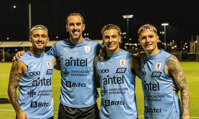 De Arrascaeta, Godín, Canobbio y Guillermo Varela: los cuatro tienen grandes chances de estar ante Estados Unidos