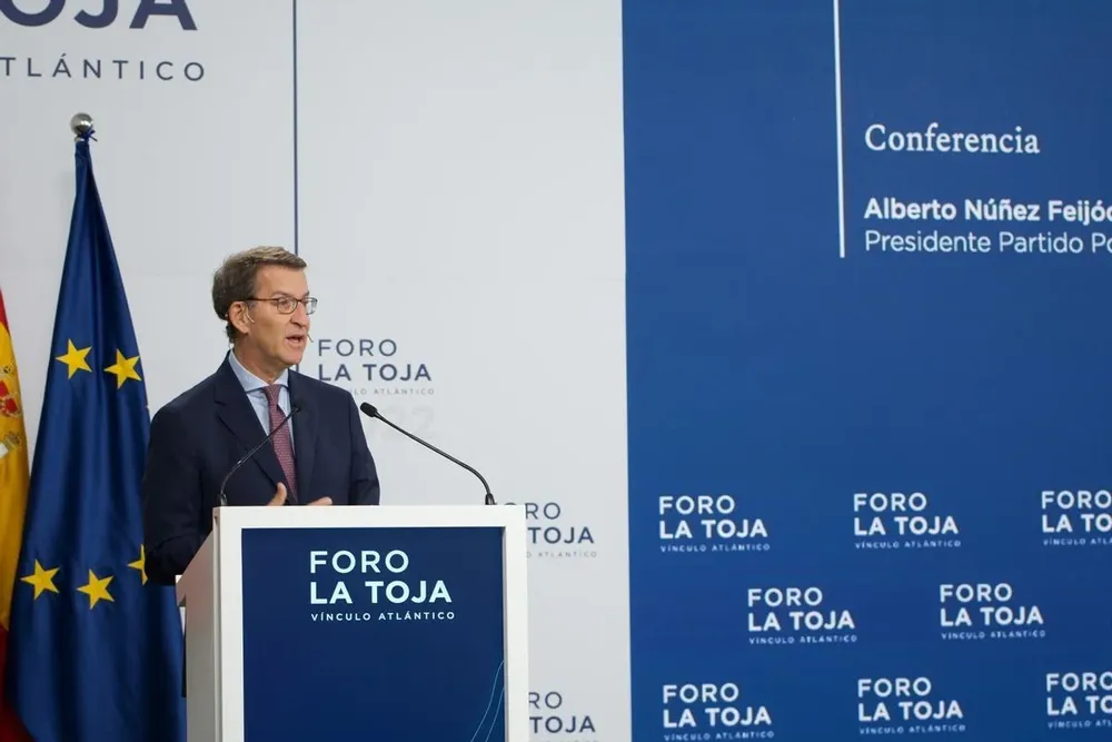 Alberto Núñez Feijóo, líder del PP.