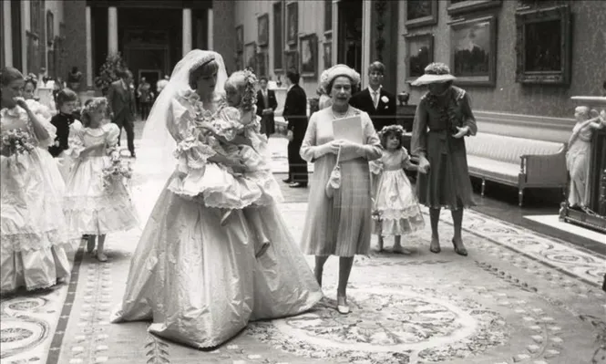 La boda entre Lady Di y el principe Carlos se llevó adelante el día 29 de julio de 1981.