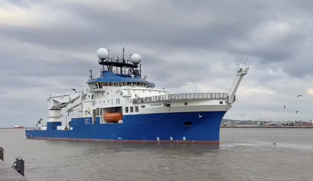 Barco Falkor (too), en el que se realiza la expedición Uruguay Sub200