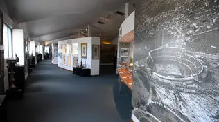 El Museo del Fútbol, un santuario celeste, cumple 45 años en medio de su crecimiento
