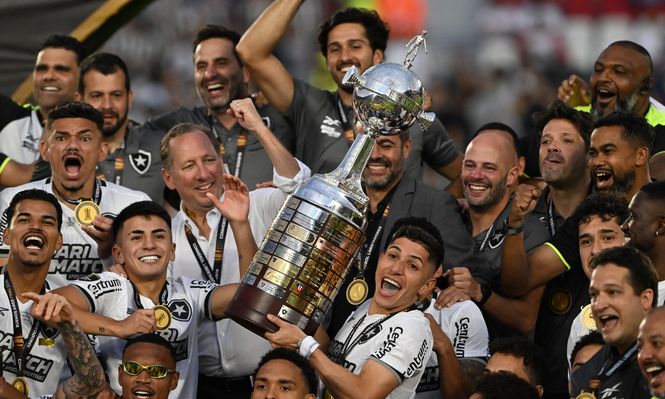 Botafogo celebra el título de la Copa Libertadores 2024
