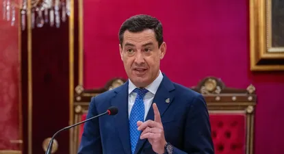 El presidente de la Junta de Andalucía, Juanma Moreno.