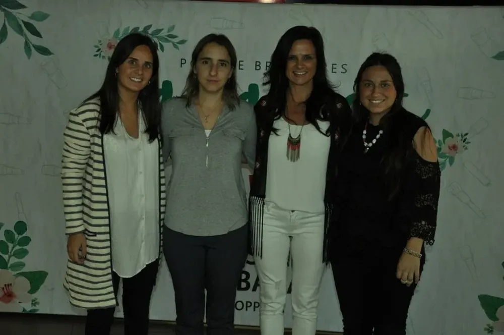 Sofía González, Marianela Garbarino, Carolina Perrone y Florencia Villar
