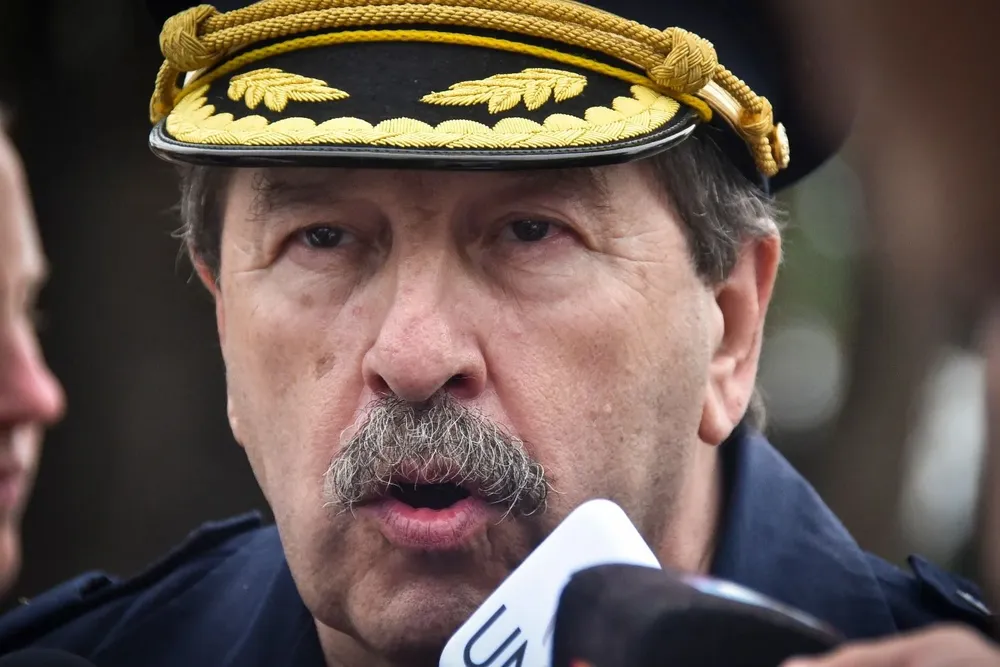 El exjefe de Policía de Montevideo, Erode Ruiz. Archivo