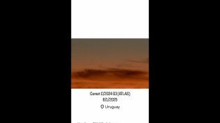 Registran un cometa en el cielo uruguayo: cuándo y dónde observarlo