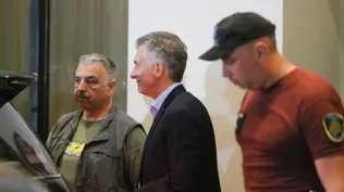 Mauricio Macri en el Hotel Libertador