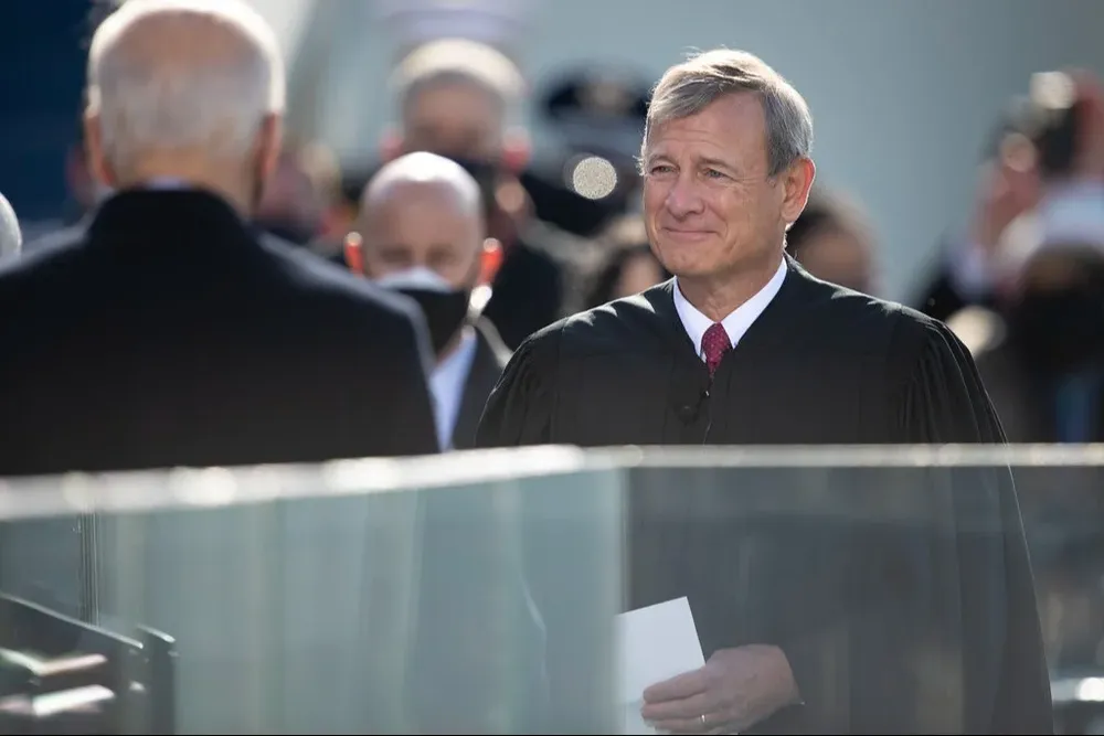 John Roberts, presidente de la Corte Suprema de Estados Unidos.