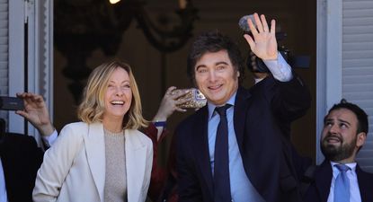 Javier Milei y Giorgia Meloni fortalecen alianza: Unidos contra la tiranía y la miseria