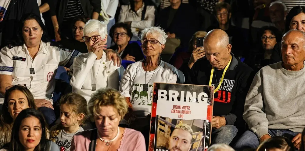 Los familiares de los rehenes de Hamás