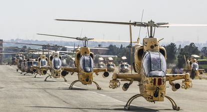 Flota de helicópteros iraníes. (Archivo)
