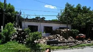 Frente de la propiedad que subastará el rematador Gerardo Gomes de Freitas
