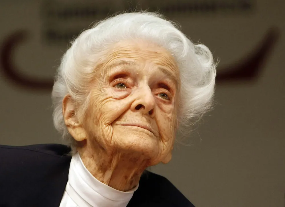 Rita Levi-Montalcini, quien obtuvo el premio Nobel de Medicina en 1986, murió en Italia a los 103 años