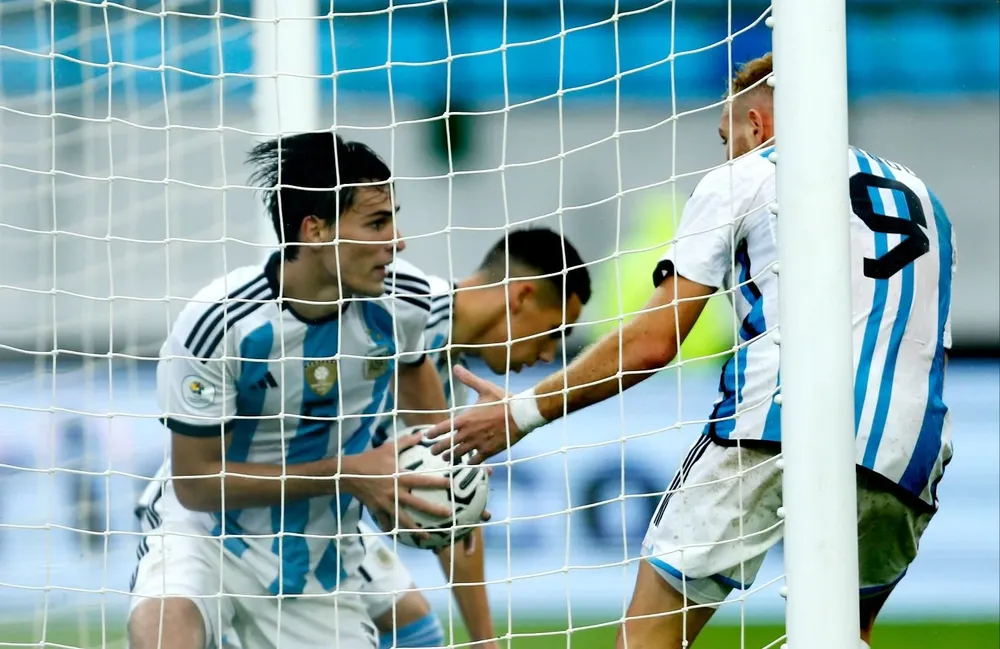 Argentina llegó al empate contra Paraguay