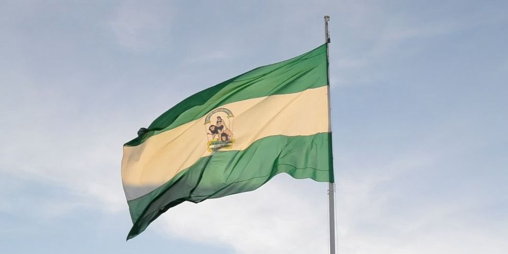 Bandera de Andalucía.