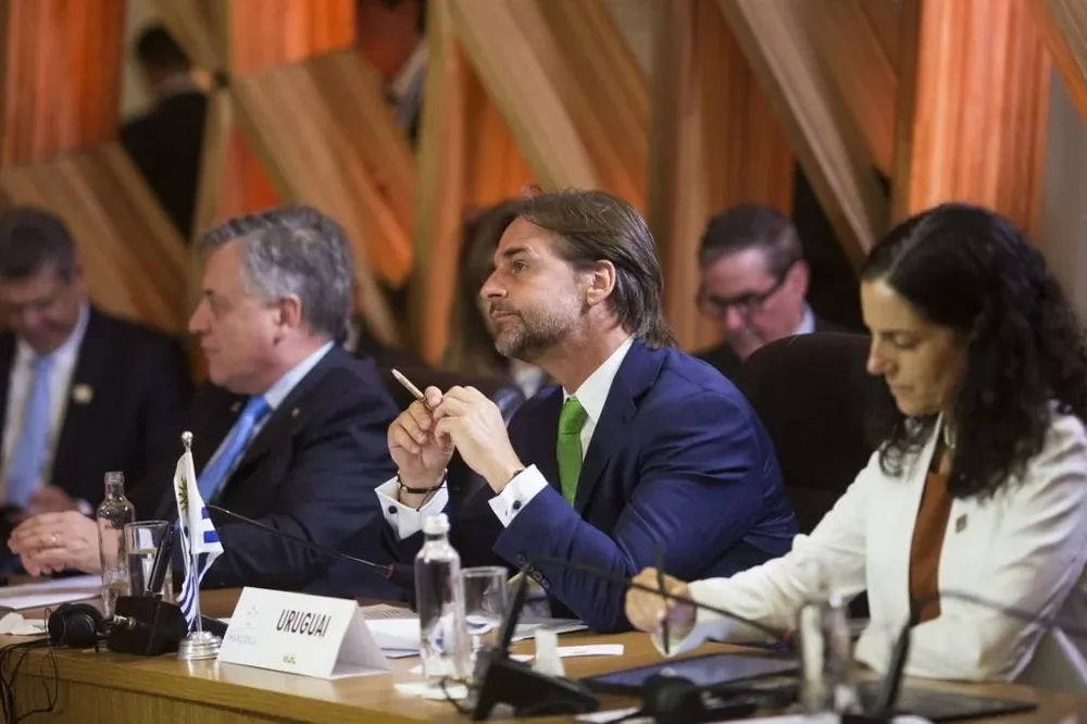 Lacalle Pou en la cumbre del Mercosur