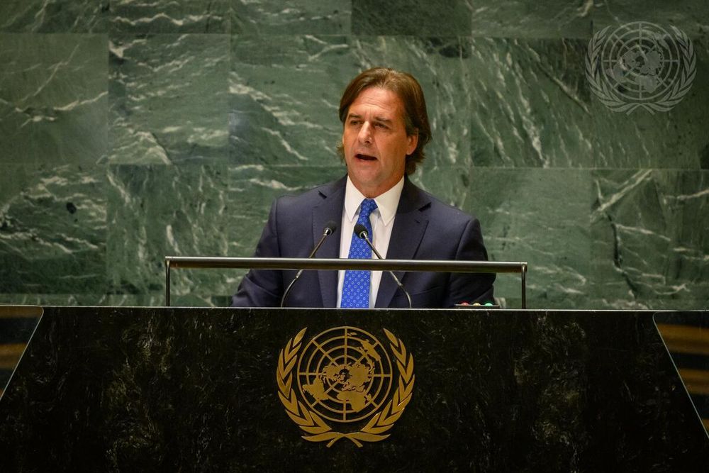 Lacalle Pou en Naciones Unidas