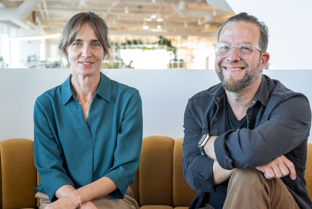 Maya Ben Dror (COO) y Tomy Lorsch (CEO)