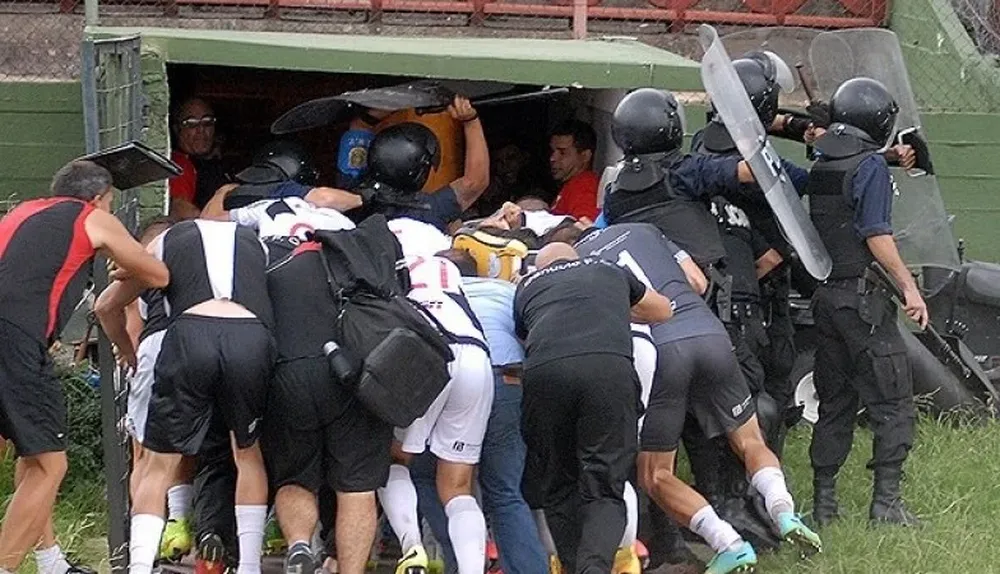 Asi se fueron los futbolistas danubianos