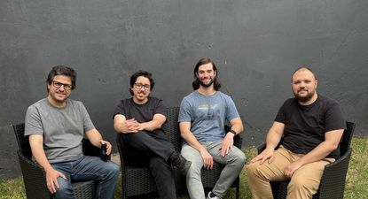 Gastón Kehyaian, Pablo Soto, Fernando Suzacq y Leonardo Piñeyro, cofundadores de Pento, empresa madre de nBlock.