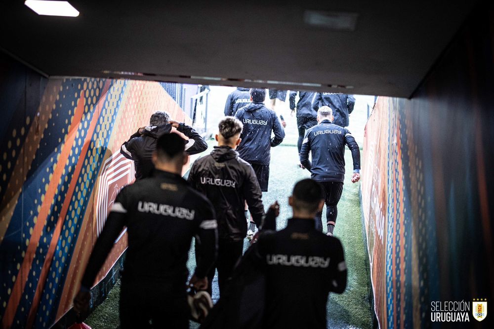 La selección de Uruguay local, que dirige Diego Pérez