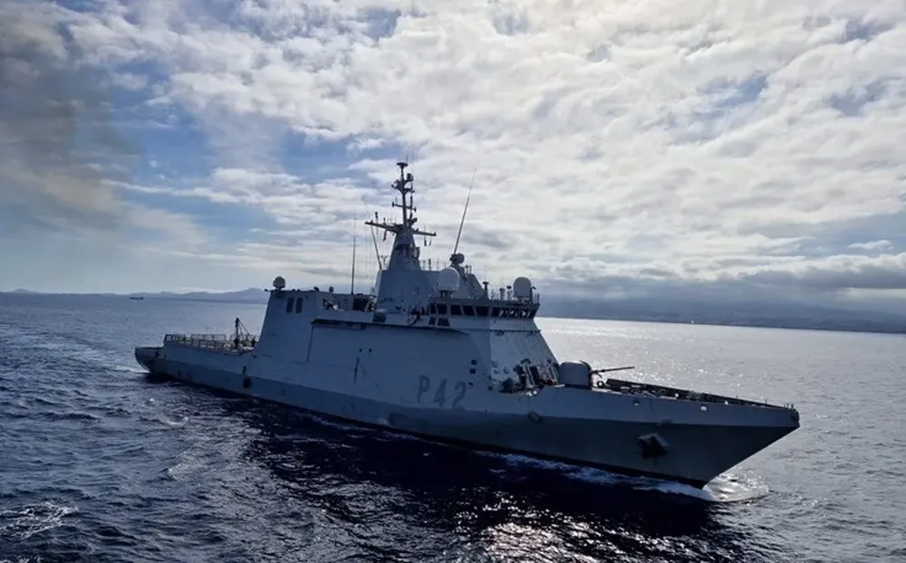 El buque de acción marítima Rayo.