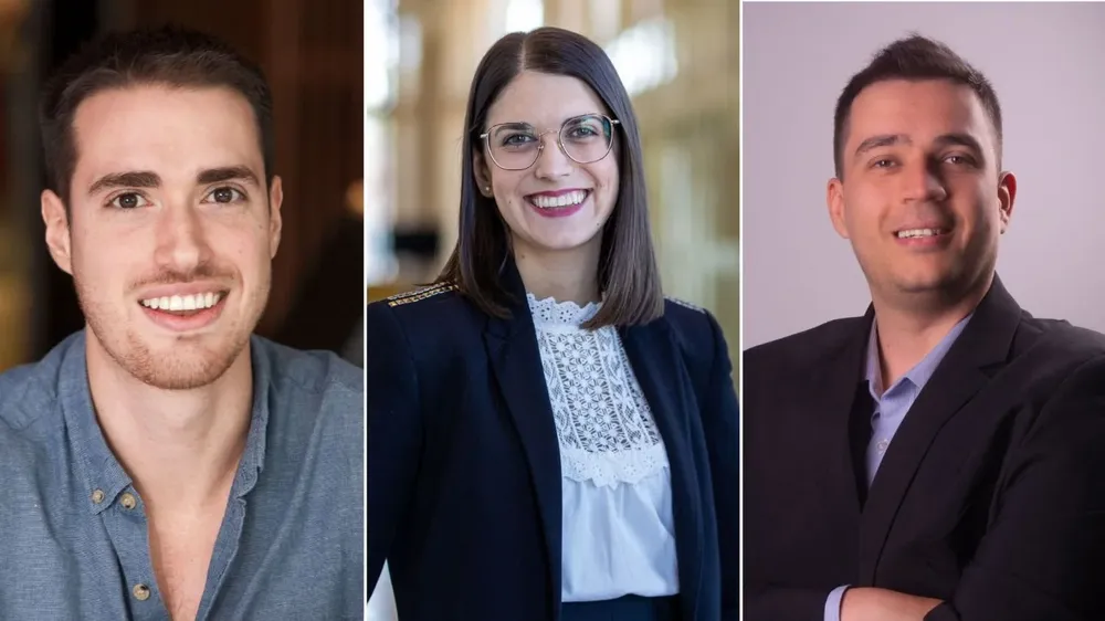 Juan José De León de DirecTV, Laura Lión de Sofitel y Nicolás Colman de Isbel (Quantik)