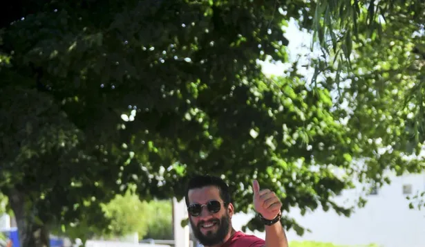 Victorino, con fiebre, no entrenó