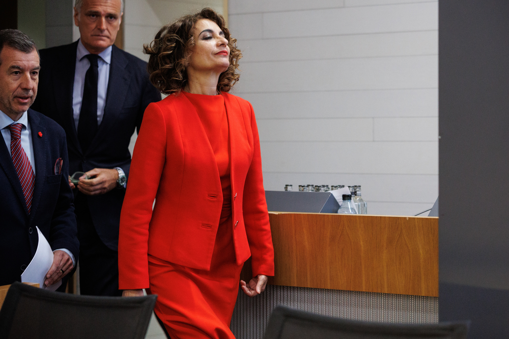 La vicepresidenta primera y ministra de Hacienda, María Jesús Montero