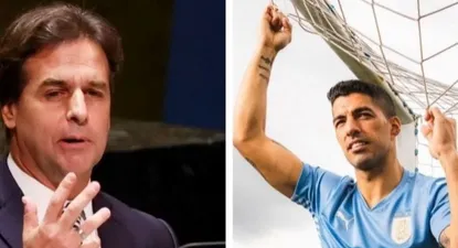 El presidente Luis Lacalle Pou habló sobre la llegada de Luis Suárez al fútbol uruguayo