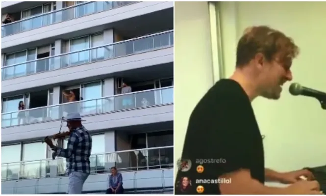 Cuando los balcones uruguayos se convirtieron en escenarios