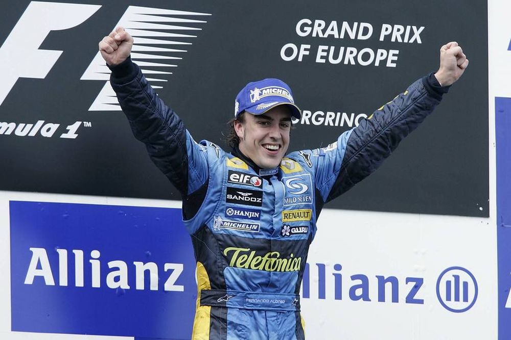Fernando Alonso con Renault.