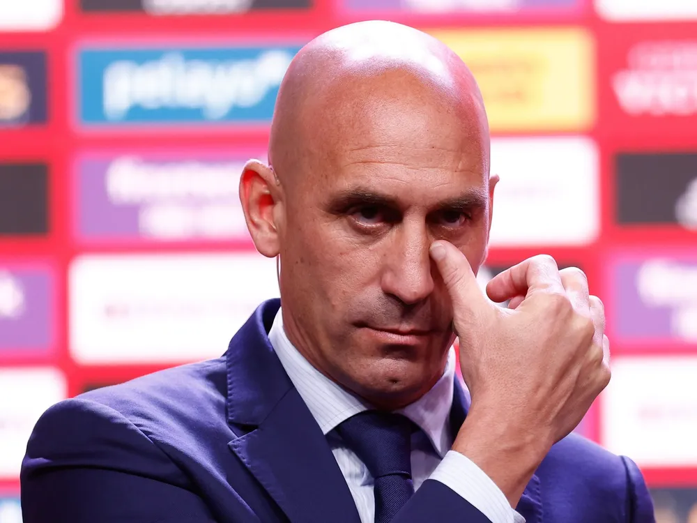 Luis Rubiales dimitió a su cargo como presidente de la RFEF.