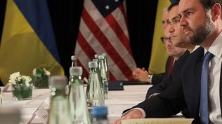 El vicepresidente de EEUU, JD Vance, en la Cumbre de Seguridad de Munich.