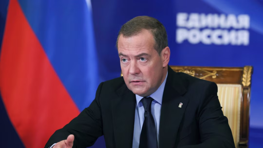 El vicepresidente del Consejo de Seguridad de Rusia, Dimitri Medvedev.&nbsp;