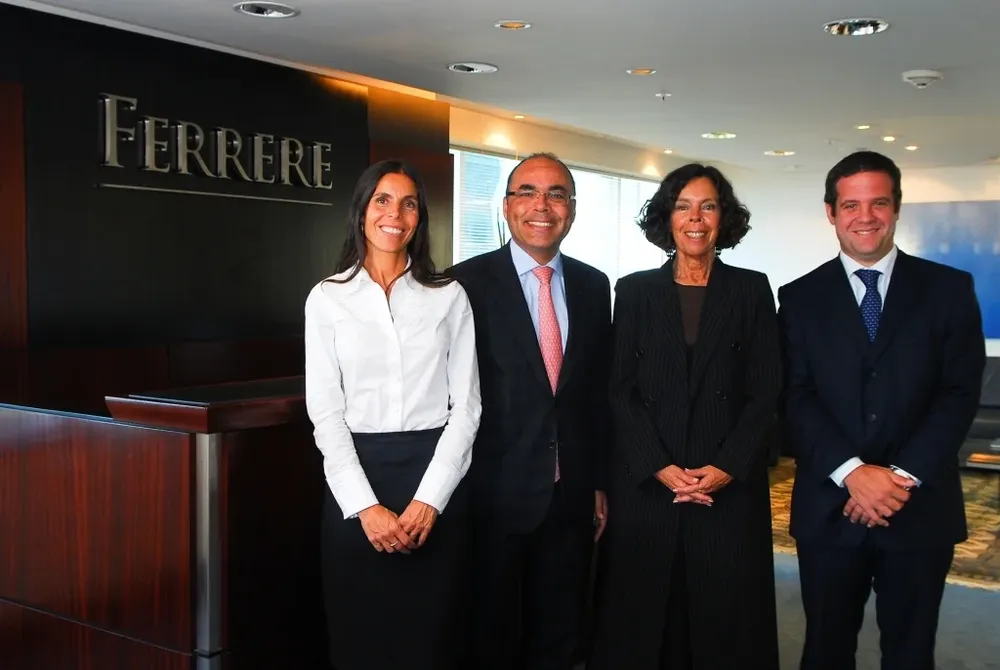María Fernanda Cea Bacot, Andrés Cerisola, Mónica Bacot y Agustín Mayer