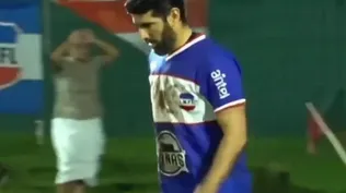Sebastián Abreu marró su penal para Lavalleja ante Salto