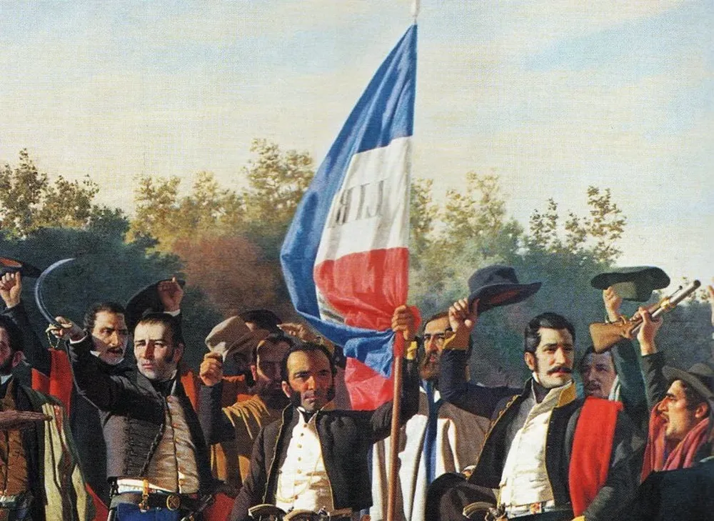 Juramento de los Treinta y Tres Orientales de Juan Manuel Blanes