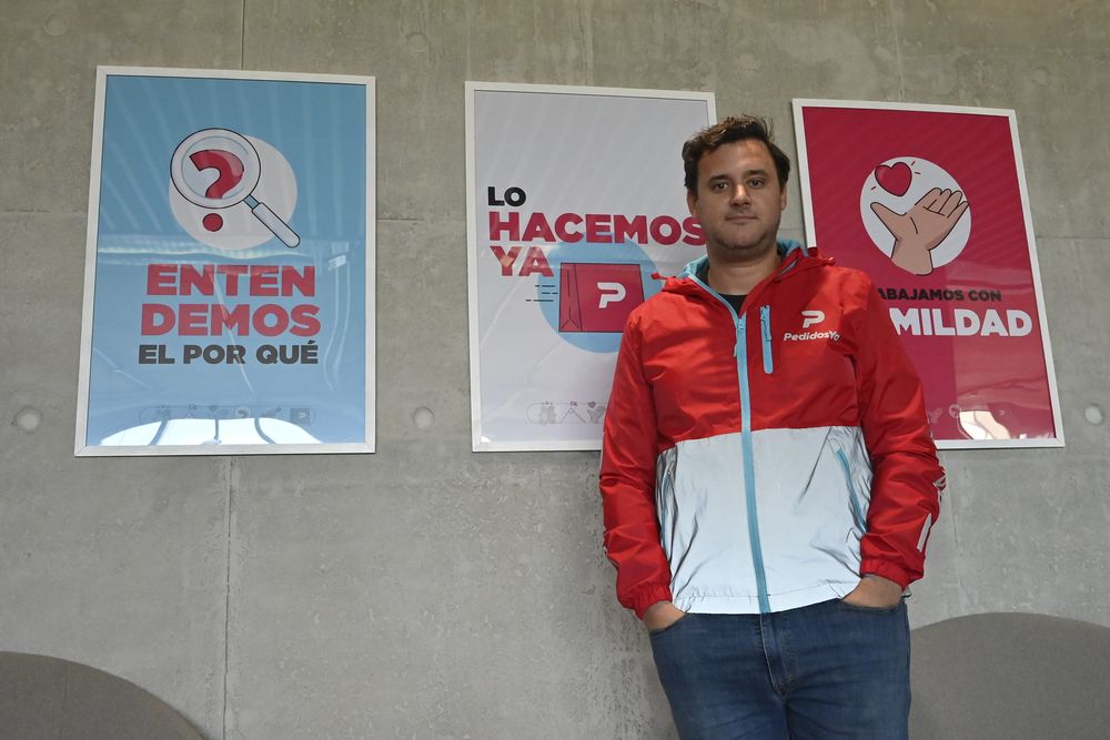 Juan MuxÍ, gerente general de PedidosYa