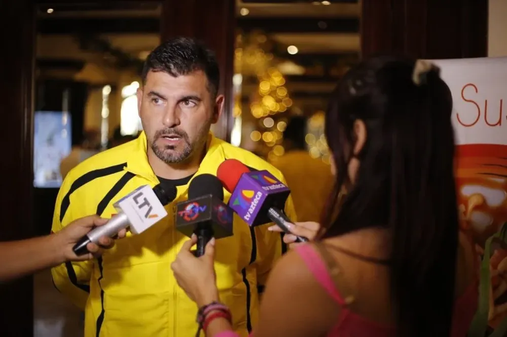 Martín García antes de la final en la que se consagró con Real España