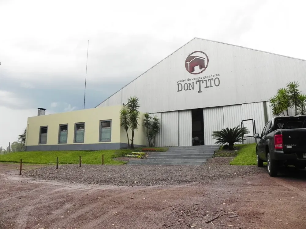 En el Centro de Ventas Ganaderas Don Tito