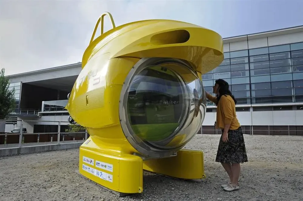 Carme Parereda, una de las diseñadoras dell submarino Ictineu 3, diseñado íntegramente en Cataluña