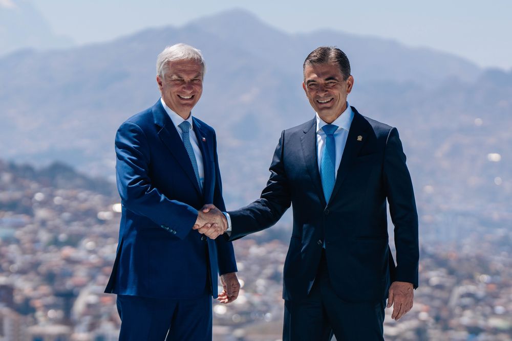 Kast y Paz en Bolivia